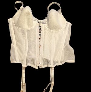 Embroidered Lace Corset